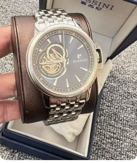 罗西尼机械表。男款机械表 9成新、实物拍摄...