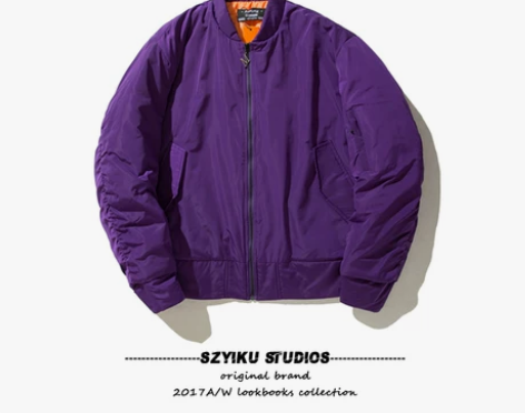 街头嘻哈oversize宽松港风男女复古棒...