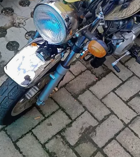 三鑫电镀猴摩托，50排量的4个档位，原版原...