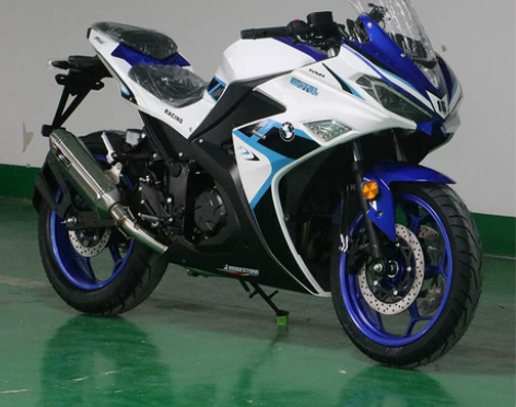 全新V6摩托车国四电喷跑车400公路赛 小...