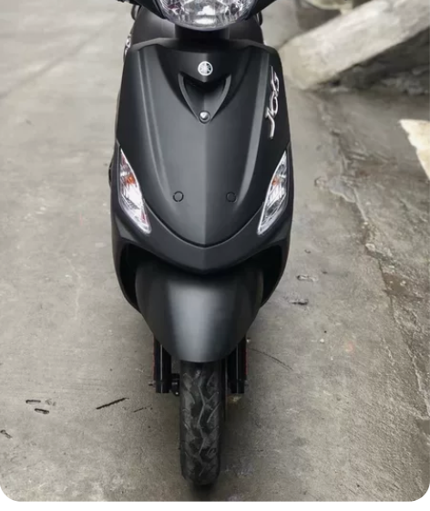 摩托车整车磨砂黑 YAMAHA巧格100c...