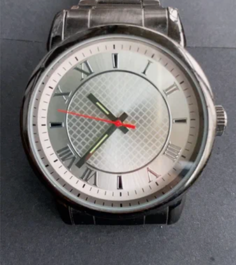 手表男腕表日本机芯4.2cm大表盘走针精准...