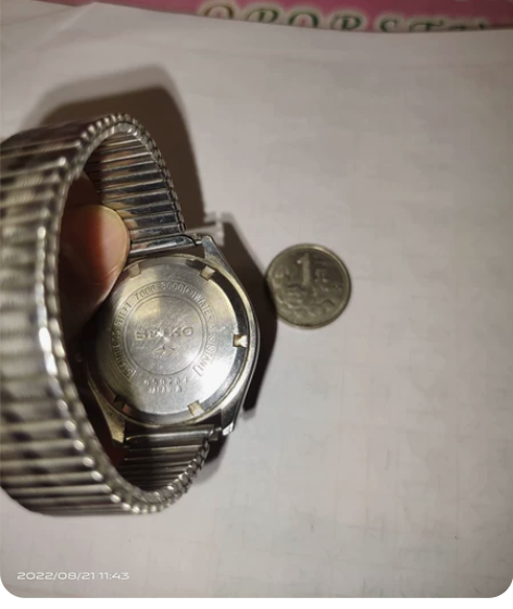 日本进口精工手表机械，正常使用 感兴趣的话...