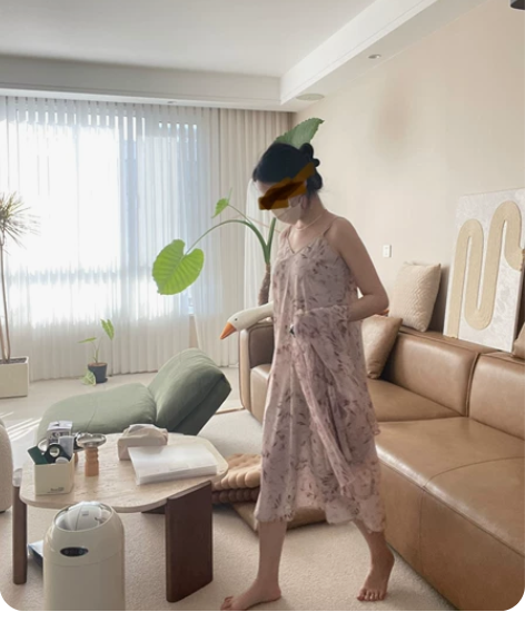 吊带连衣裙两件套复古法式碎花裙 内搭可单穿...