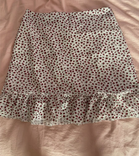 碎花裙，几乎全新，穿了一次，包邮30 感兴...