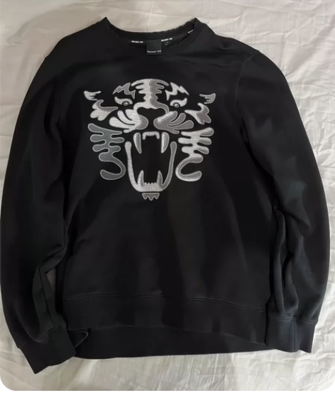 ENO刺绣卫衣 L??明显穿着痕迹BURA...