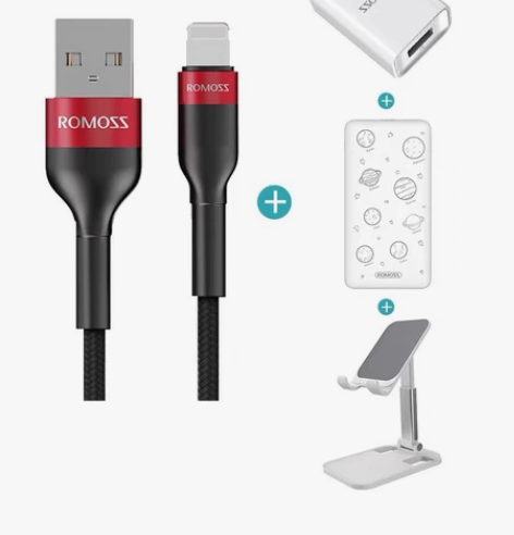 罗马仕数据线全新1.5m 全新未拆封 可适...