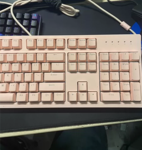 京东旗舰店雷神KC5104 粉硬糖 红轴 ...