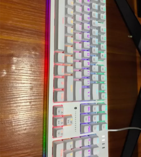 京东入键盘 雷神KG3104 104键RG...