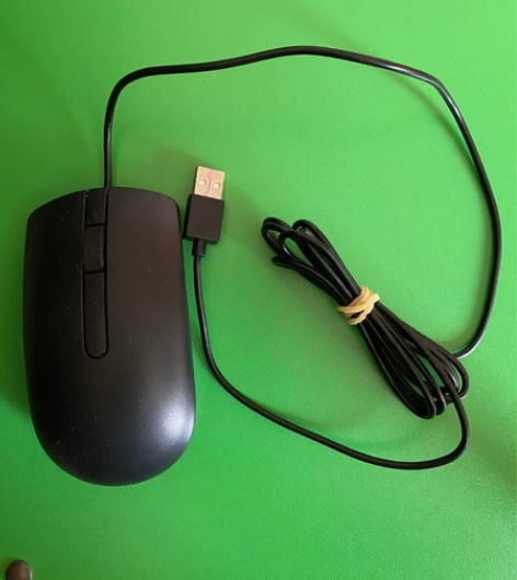 戴尔有线鼠标 不是全新，没有盒子，介意勿拍...