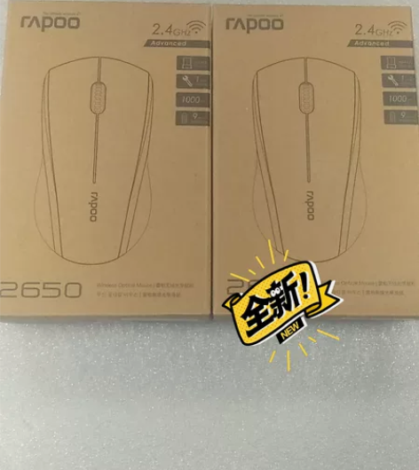 雷柏无线鼠标2.4G无线鼠标，全新原装正品...