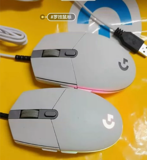罗技G102二代同款鼠标有线机械电竞游戏专...