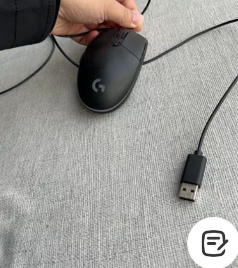 罗技鼠标g102橙色新功能正常 感兴趣的话...