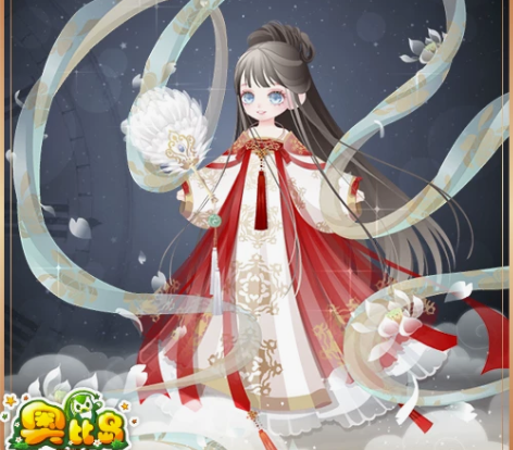 【全9个部件】奥比岛 丹青流光联动单品系列...