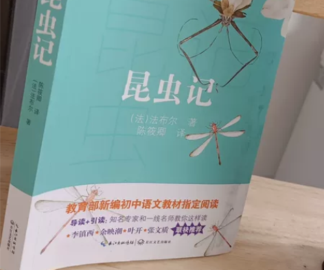 初中必读书目 昆虫记正版图书 表皮微瑕 内...