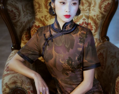 ?三重门{倾城之恋}40姆米香云纱真丝老上...