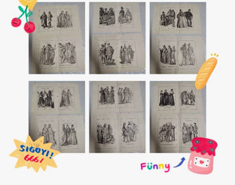 欧洲古典经典服装设计（还有其他）日本漫画很...