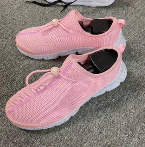 特步 35码女鞋跑鞋休闲鞋一脚蹬不系带 全...