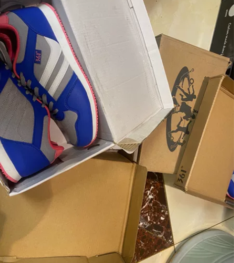 自家闲置361度的鞋38-43 感兴趣的话...