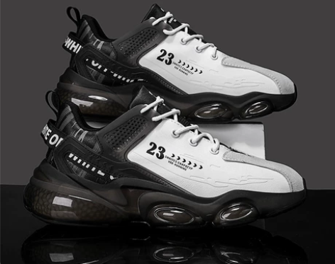 男鞋2023新款春季休闲跑步运动鞋男士篮球...