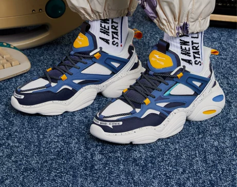 鸿星尔克运动鞋男2021夏季新款透气鞋子男...