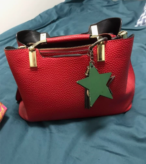 红色包包 女士包包 结婚包 日常手提包 感...