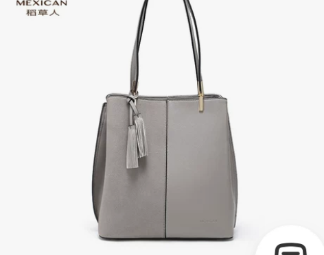 稻草人 单肩包 女 新款托特包大容量，低价...