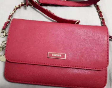 DKNY 唐可娜儿 链条斜挎包 手拎包 手...