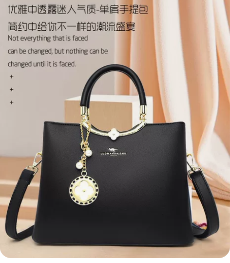 袋鼠专柜真皮包包2023新款时尚女包大气送...