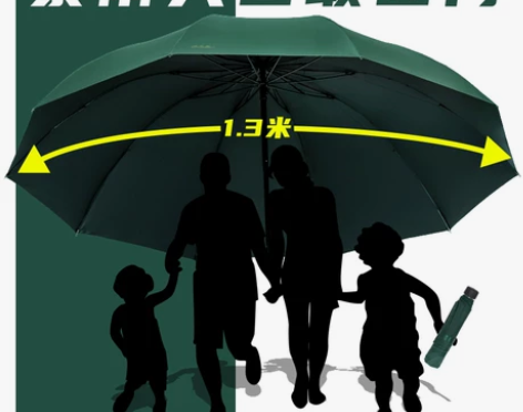 天堂伞雨伞超大号加固加厚结实抗风男女晴雨两...
