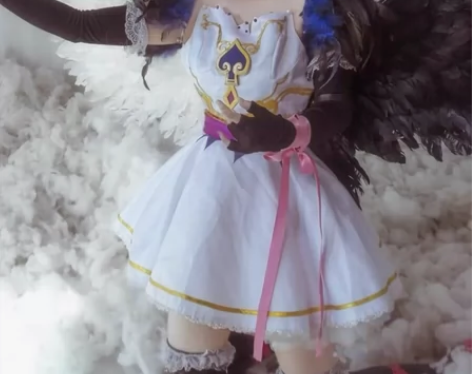 【老版】小乔天鹅之梦cos 衣服+配饰+假...