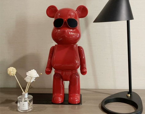 网红暴力熊蓝牙音响连电脑客厅摆件低音炮音箱...