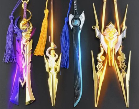 一念李信一念王者送荣耀周边武器凯青龙志白虎...