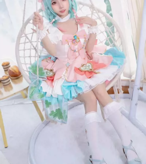 瑶cos时之祈愿情人节限定cos服全套 喵...