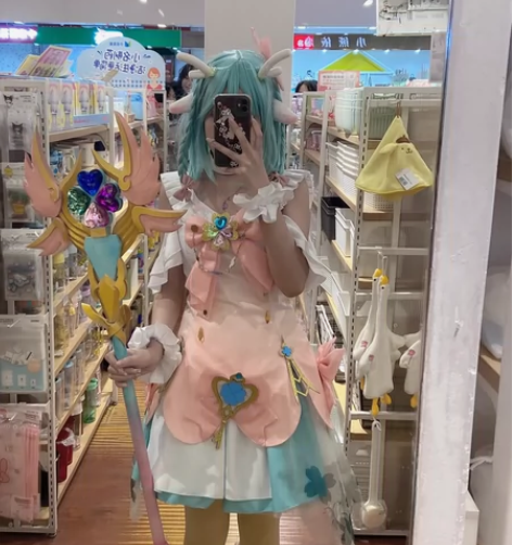 瑶时之祈愿大全套 有法杖 S码 有意者可私...