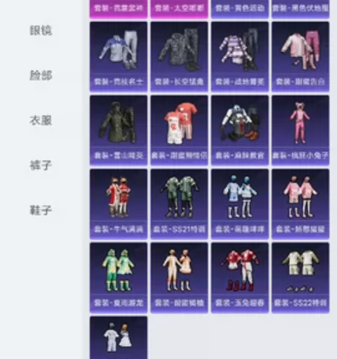 吃鸡王者连体号，吃鸡两粉装，太空嘟嘟全套。...