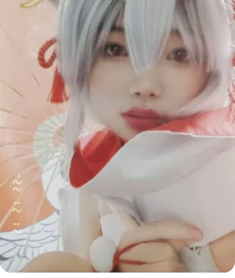 王者公孙离皮肤祈雪灵祝cos服大全套 L码...