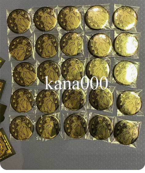 圣斗士星矢，黄金圣斗士 黑金/仙贝（日本带...