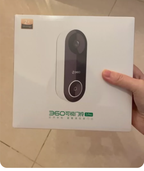 全新未拆封360可视门铃,型号D809-D...