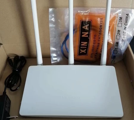 新款水星MW315R 3天线无线路由器 3...