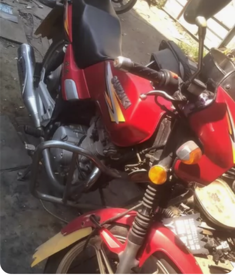 二手摩托车，钻豹铃木125 感兴趣的话点“...