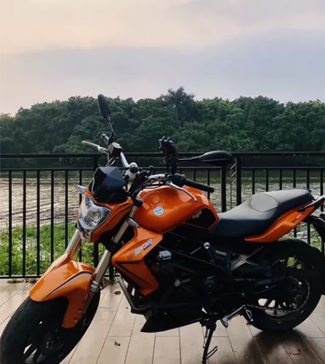 出15款贝纳利黄龙300 正常行驶3.6万...