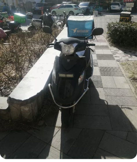 转让豪爵踏板摩托车vf100，一八年十一月...