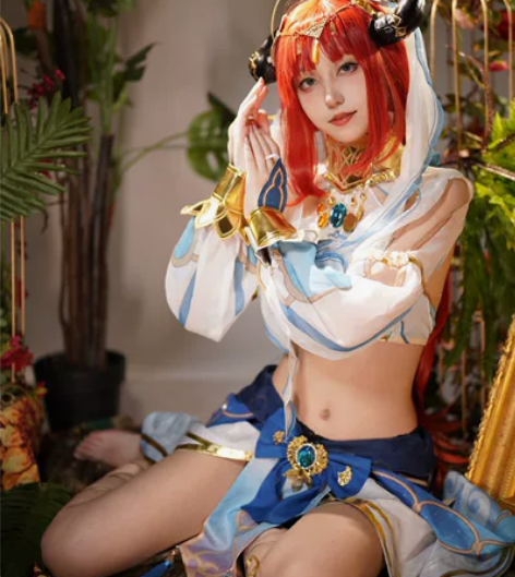 【原神】妮露cos 大全套m码 娜多家衣服...
