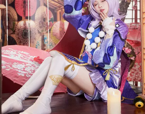 原神七七cos服装cosplay萝莉可爱套装