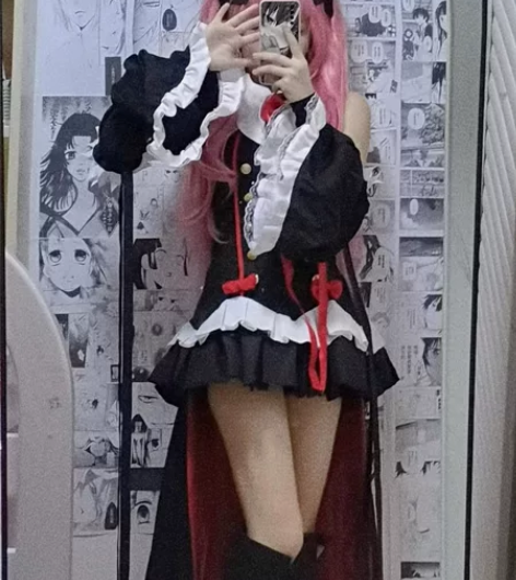 大全套戳瞳出克鲁鲁cos服 全套现货终结的...