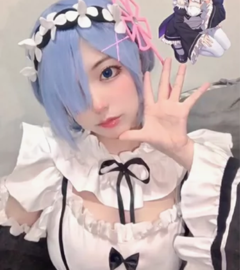 从零开始异世界生活 蕾姆cos服 雷姆女仆...