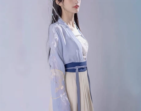 ?徐娇织羽集[仙羽］ 颜色分类:仙羽大袖衫...