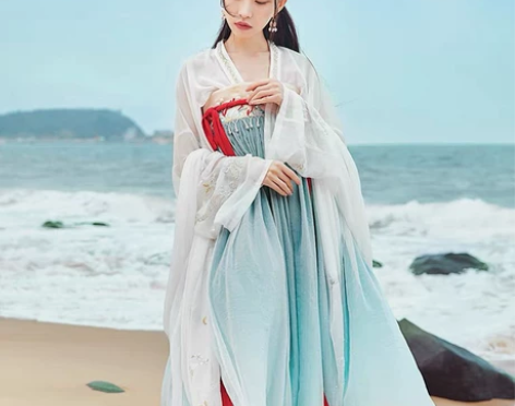 汉服出租 十三余 小豆蔻 XS全套轻微穿着...
