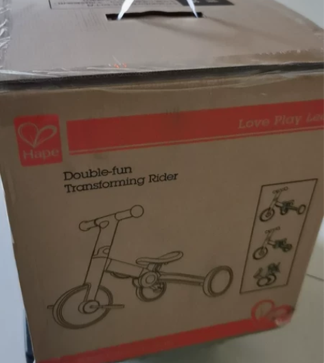 全新，未开封，Hape(德国)儿童滑行骑行...